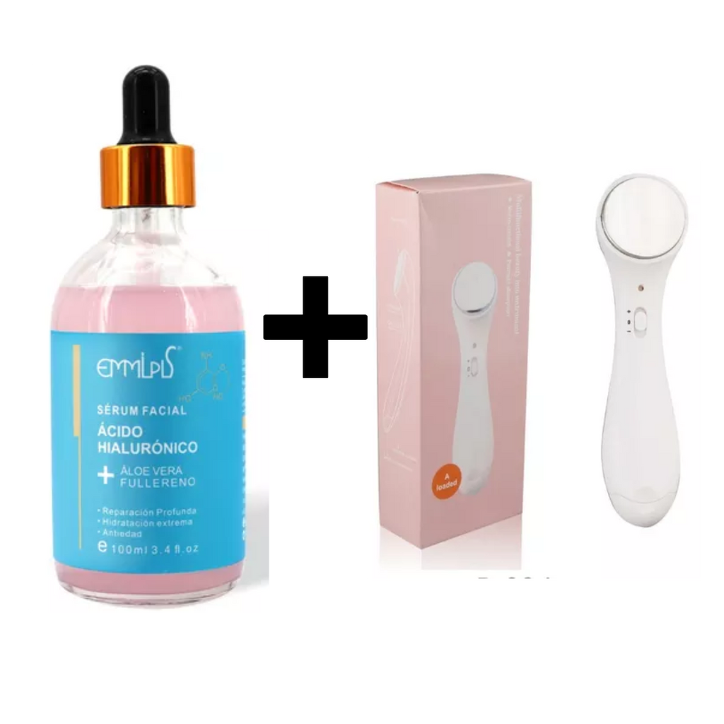 Masajeador facial anti-envejecimiento
Serum de ácido hialurónico 100 ml
Cuidado de la piel en casa
Dispositivo de belleza facial